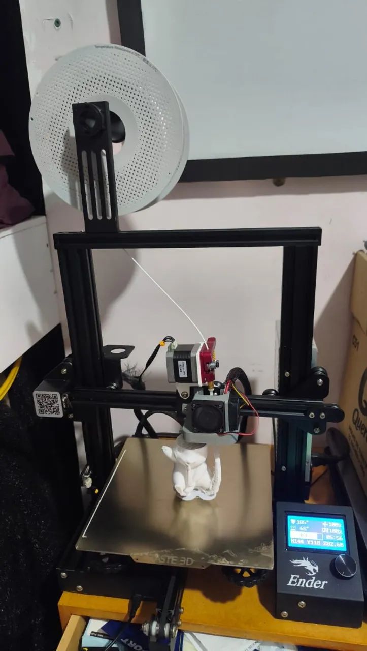 Impressora 3d ender 3 v1 com Satsana e Direct Drive