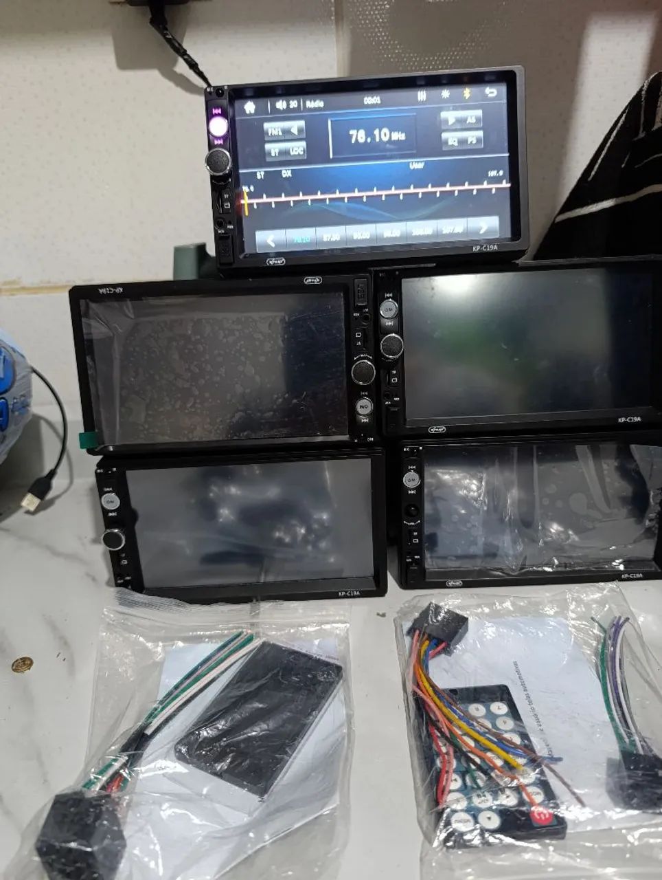 Rádio mp5, bluetooth, Pen drive - Foto 4