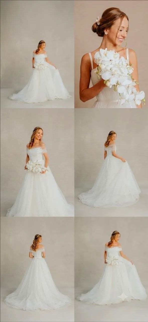 Vestido de noiva delicado e romântico  - Foto 2