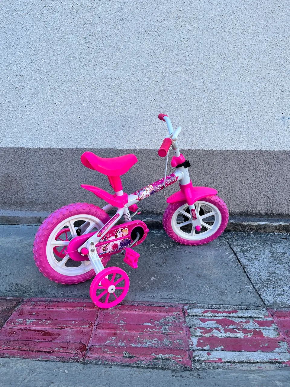 Bicicleta Infantil Rosa - Foto 2