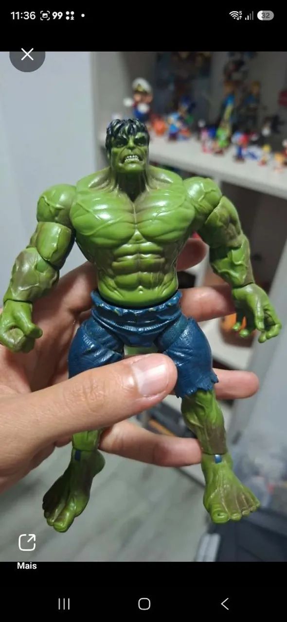 Boneco incrivel Hulk 2008 Hasbro - Foto 2