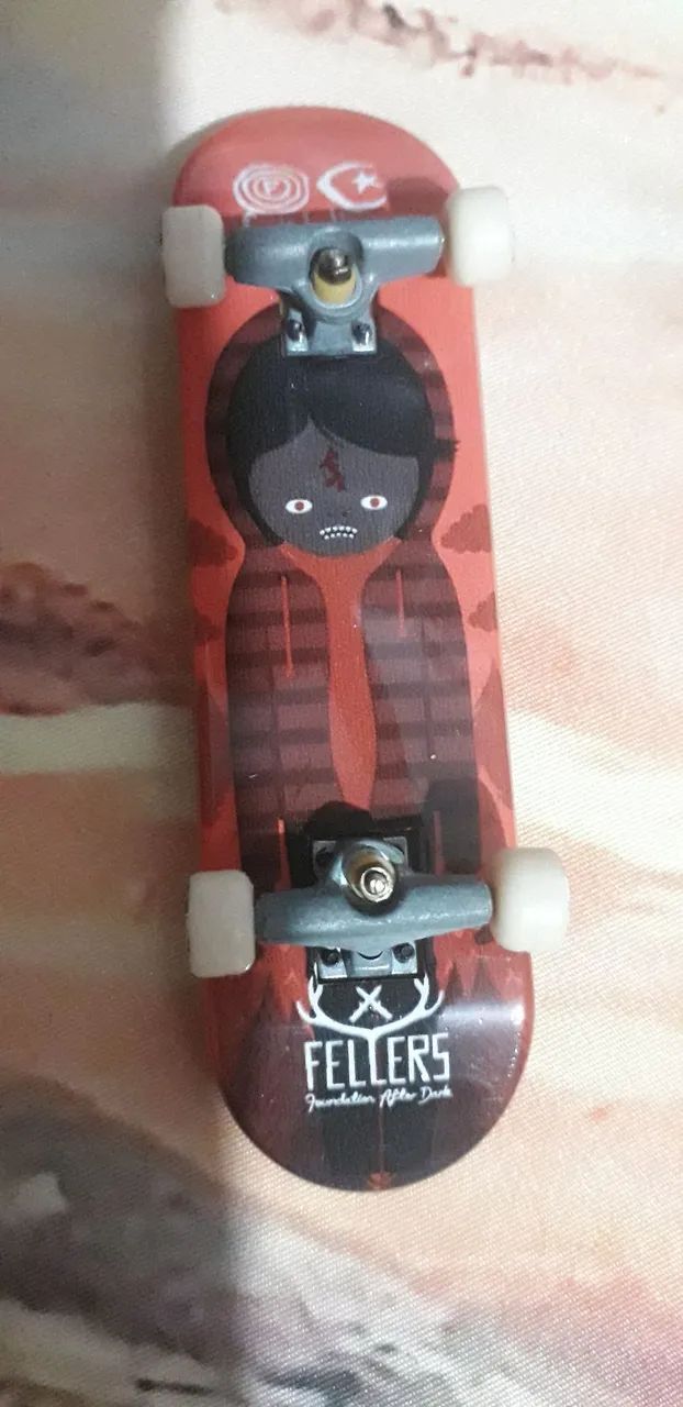 Skate de dedo original tech deck fundation 4 unidades   - Foto 3