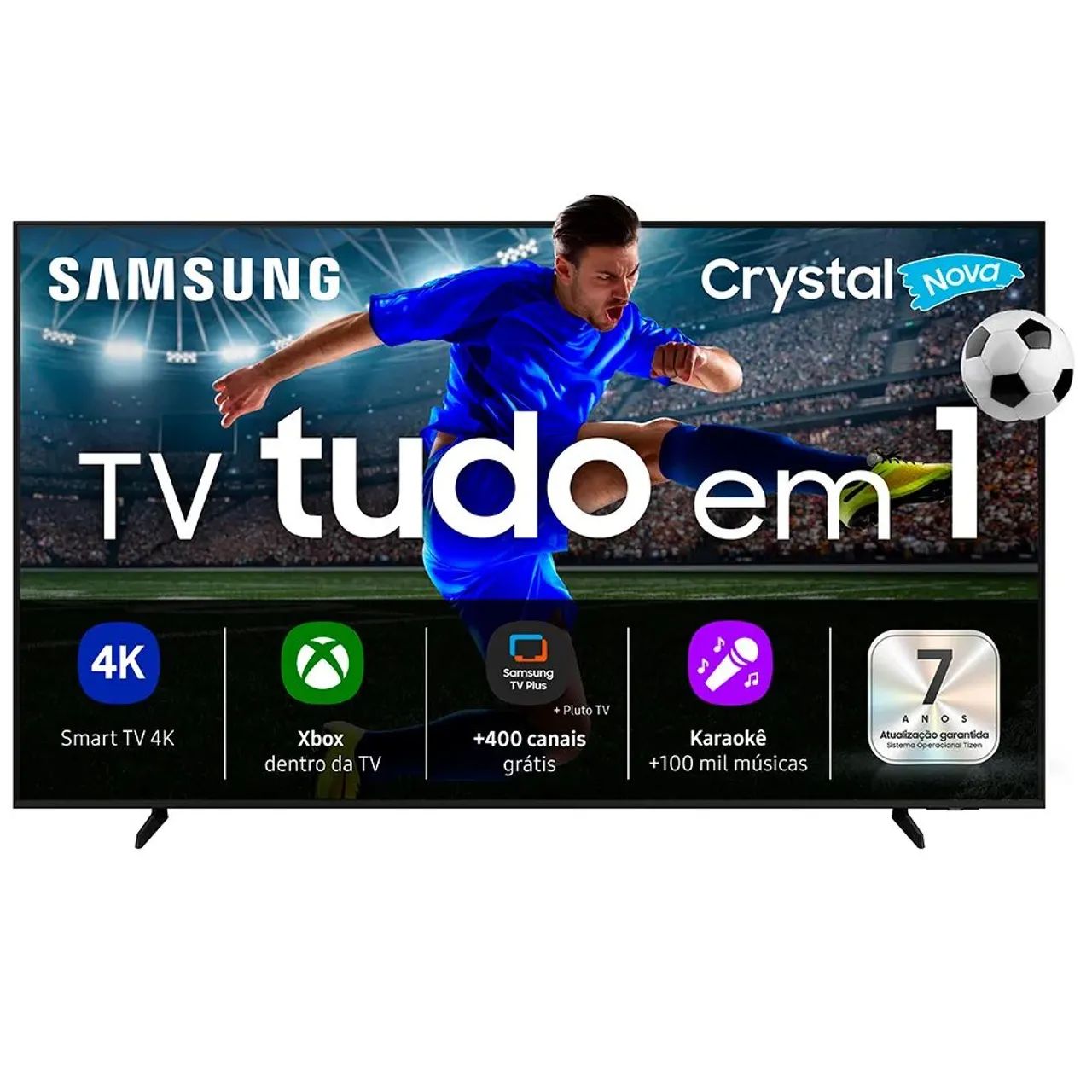 Smart TV Samsung 85 POLEGADAS Crystal nova lacrada  - Foto 2