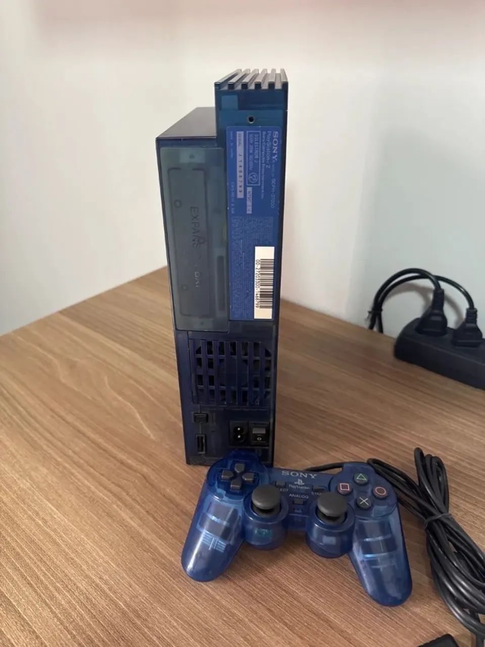 Console Playstation 2 Fat Ocean Blue - Perfeito estado - Foto 5