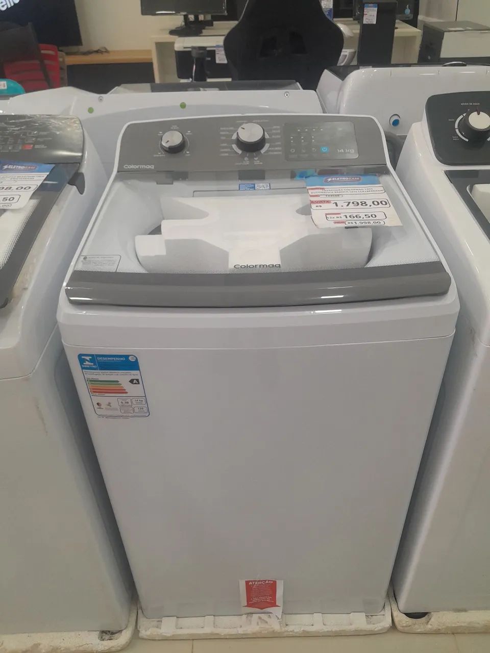 Máquina de lavar 14kg 