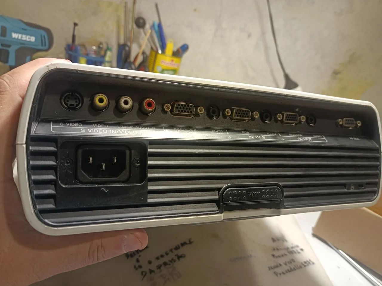 Projetor Sony VPL EX 120 /com defeito  - Foto 4