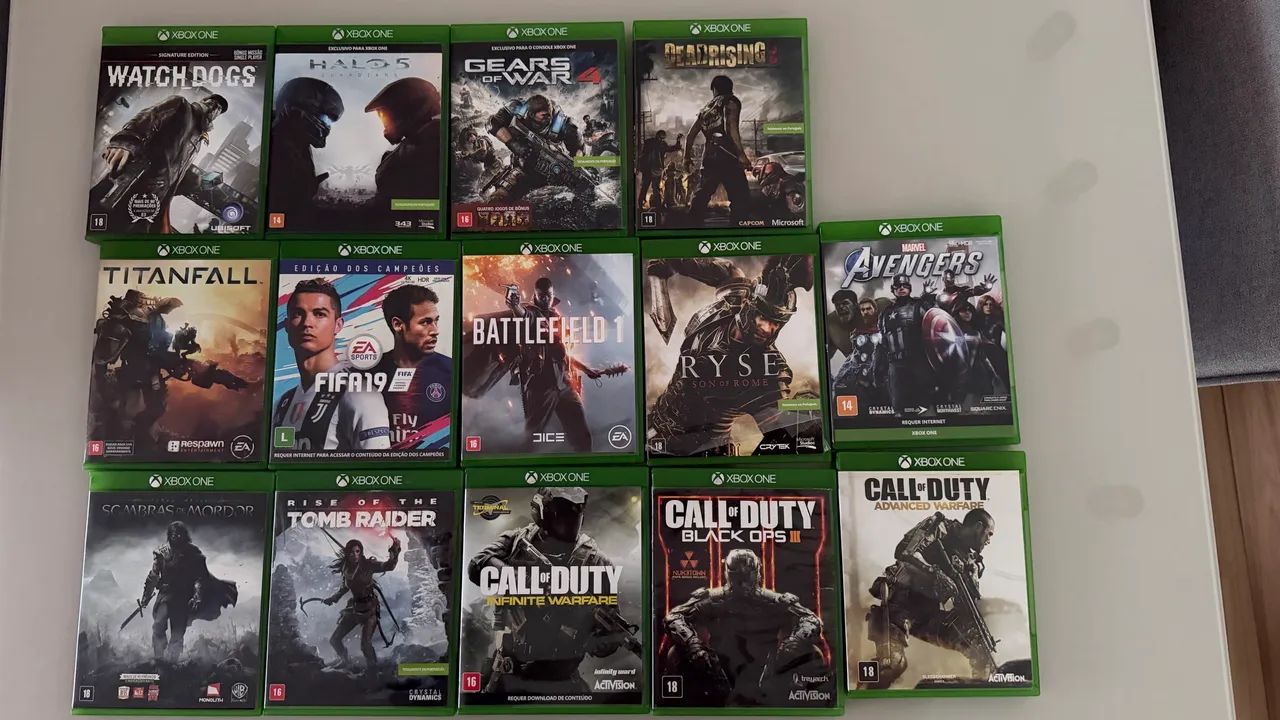 LOTE 14 JOGOS XBOX