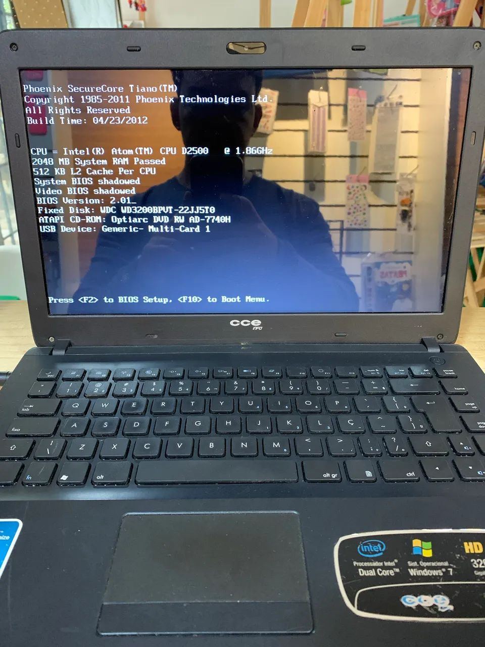 Notebook para peças ou reparo - Foto 3