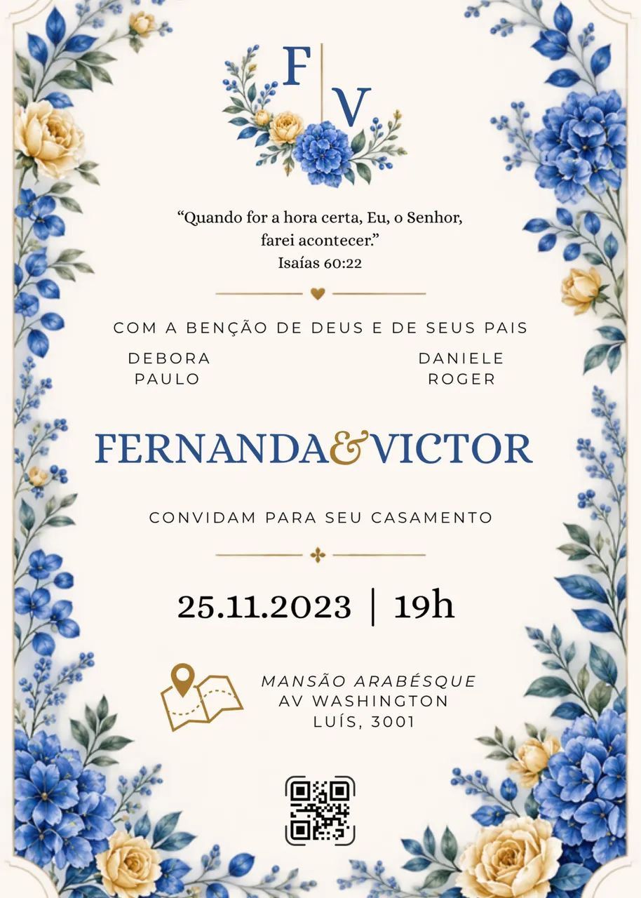 Convite de Casamento Digital Personalizado em PDF - Foto 2
