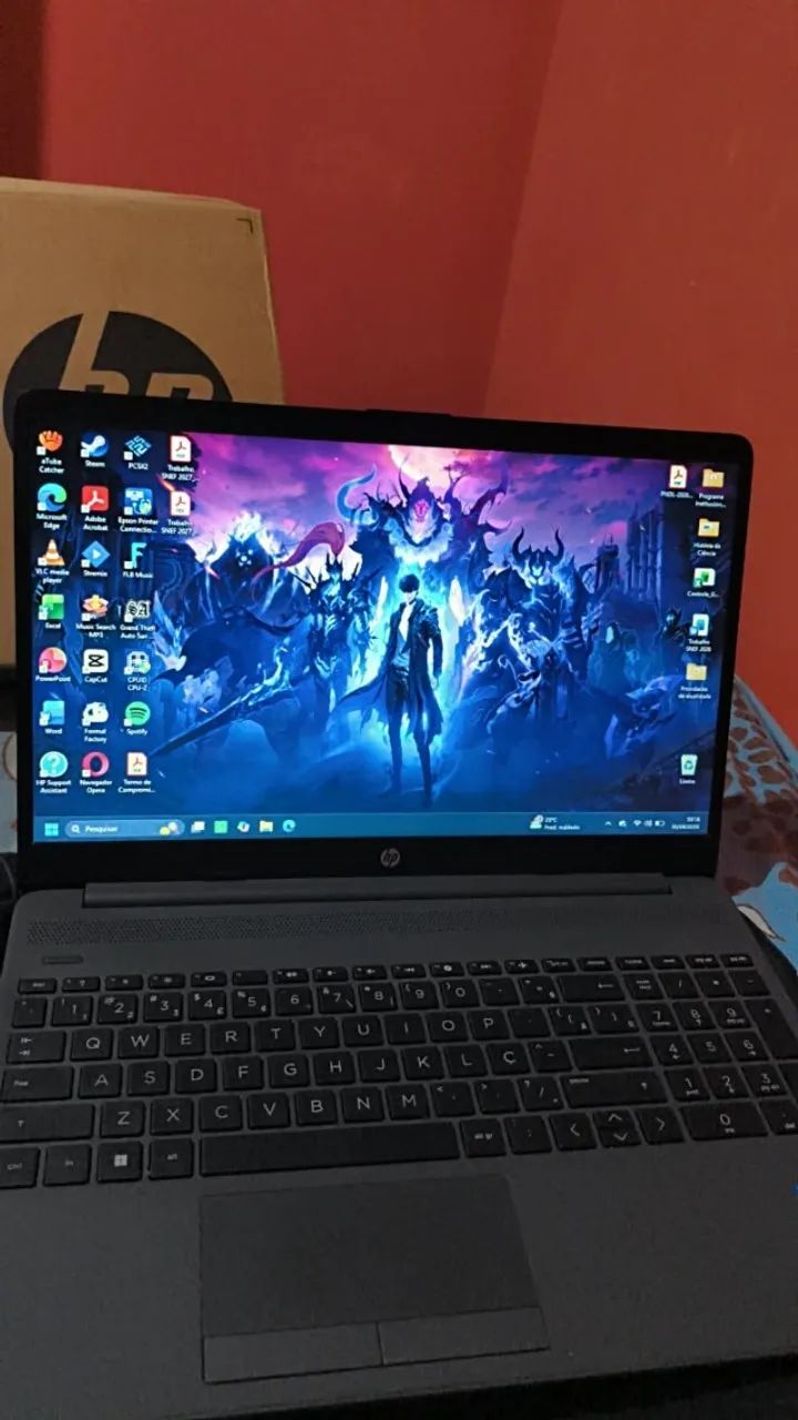 Notebook HP 256R G9 I5 8gb SSD 1TB Win11 Cinza - Foto 2