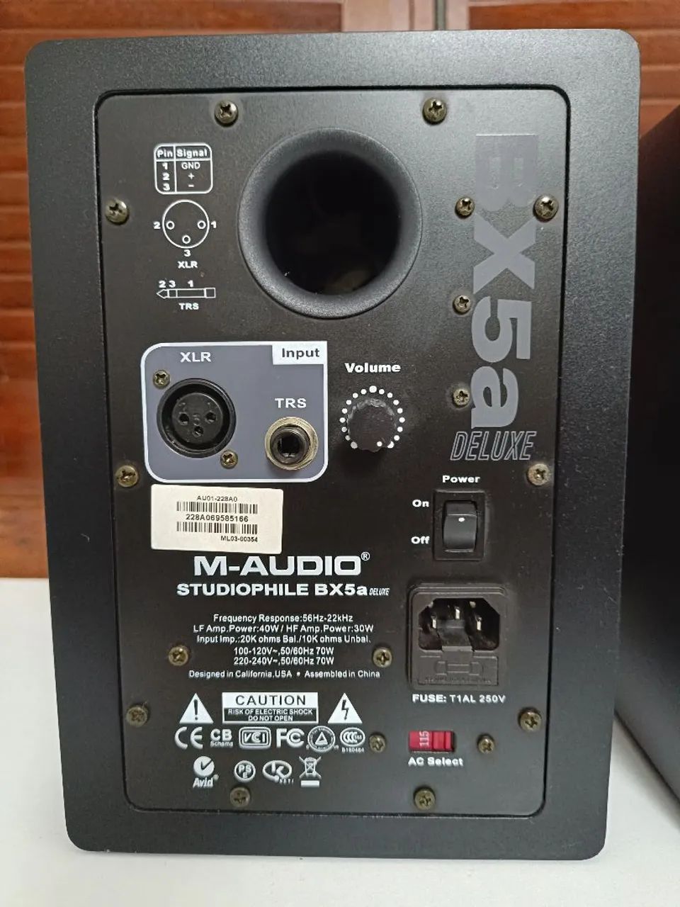 Monitor de Áudio BX5A M-audio 127 volts - Foto 6