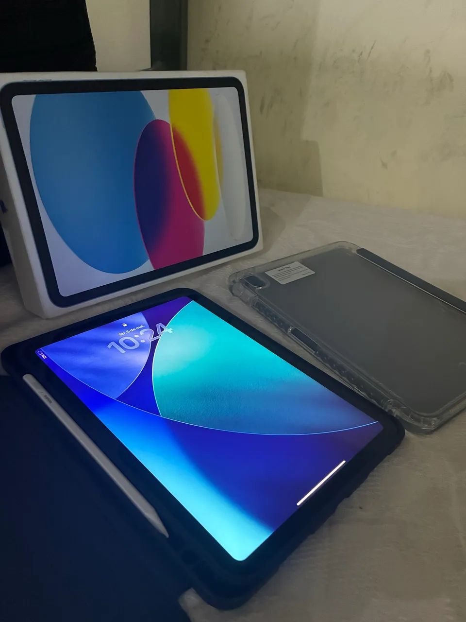 ipad A16 azul 128 garantia apple - Tablets e E-Readers - Papicu