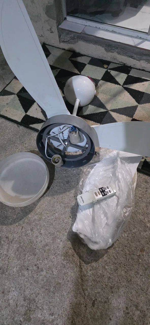 Ventilador de teto, palheta nova - Foto 3