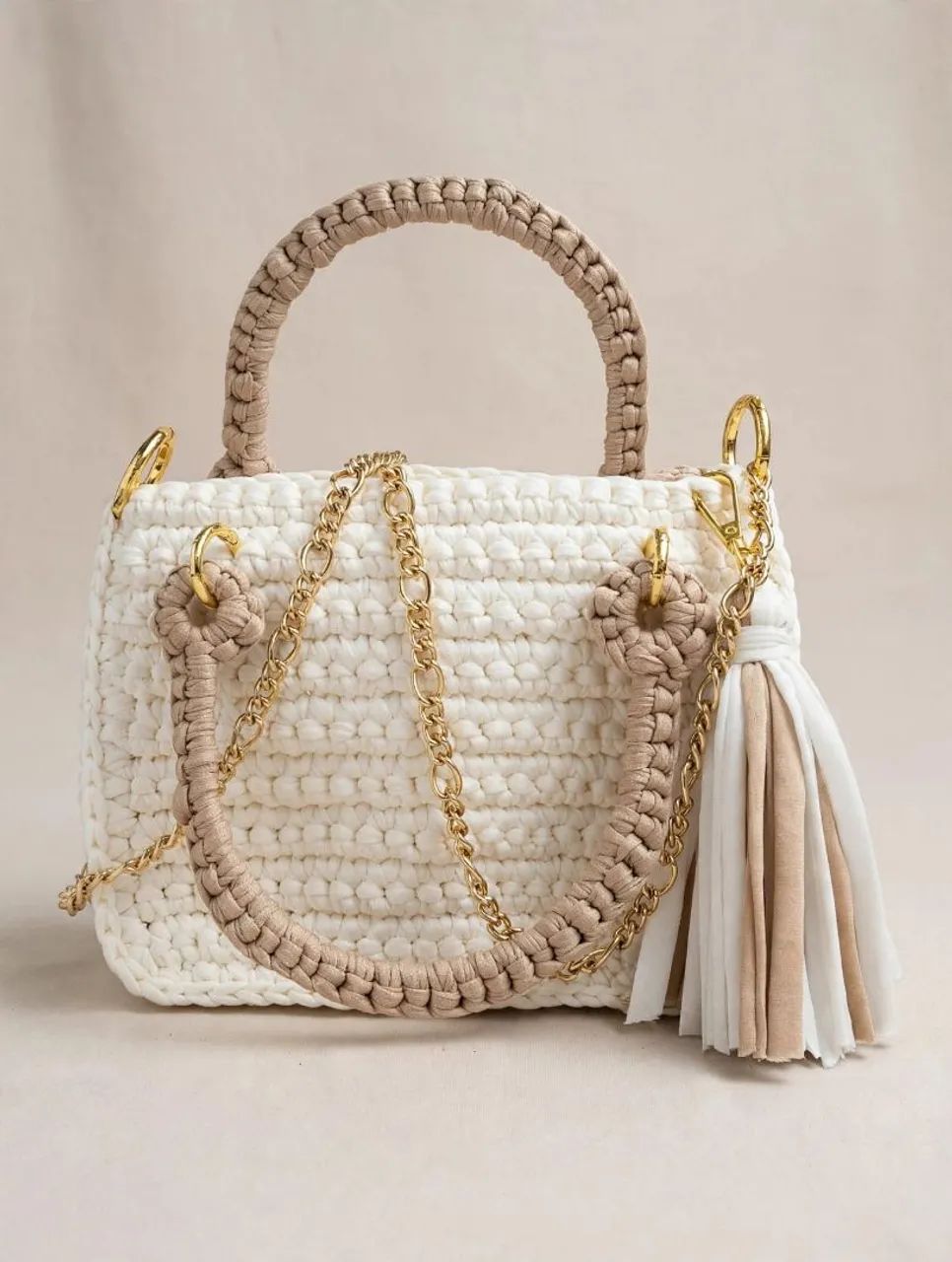 Bolsas crochê feita a mão  - Foto 3