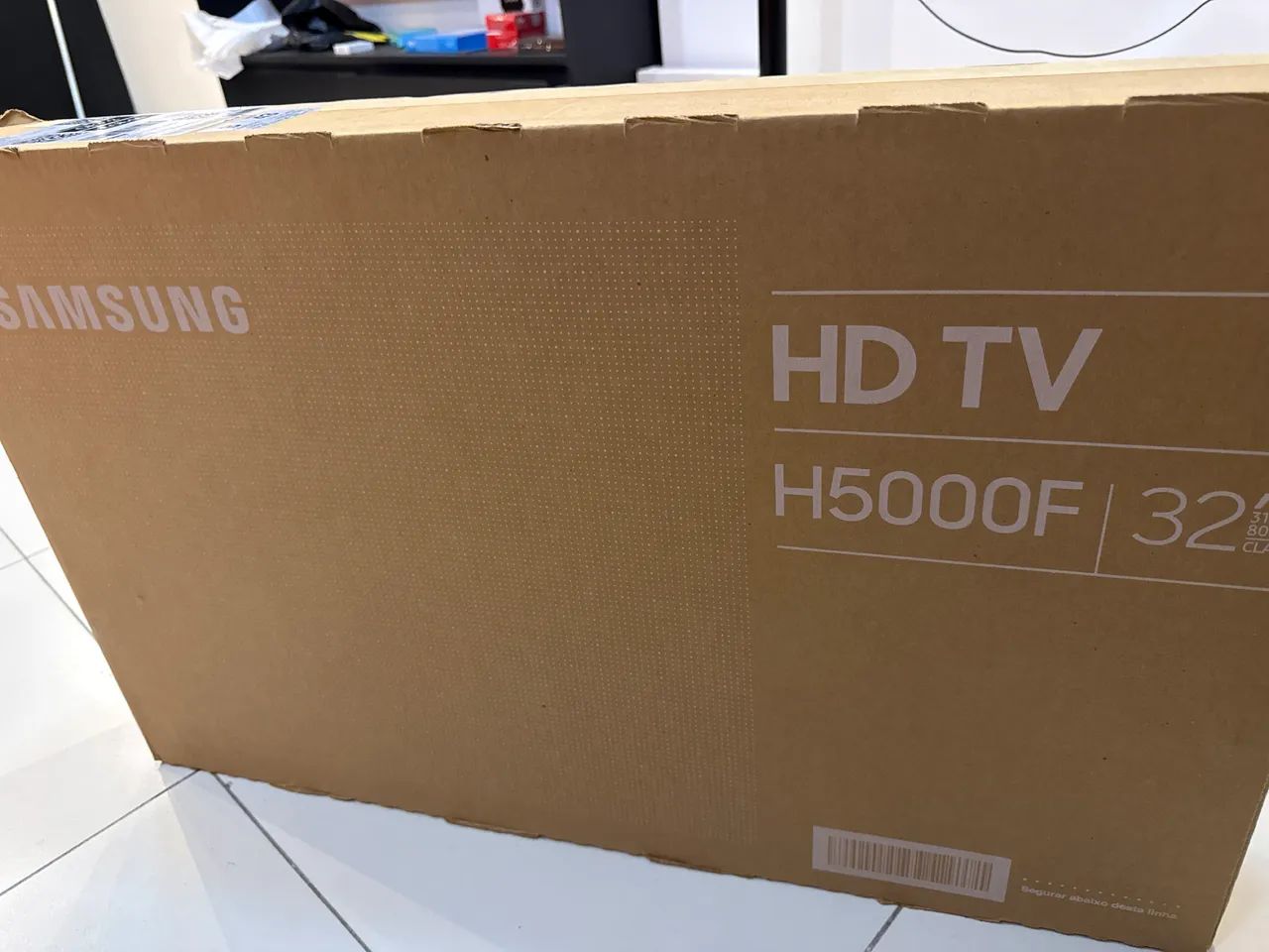 Tv Samsung 32 Lacrada com nota 