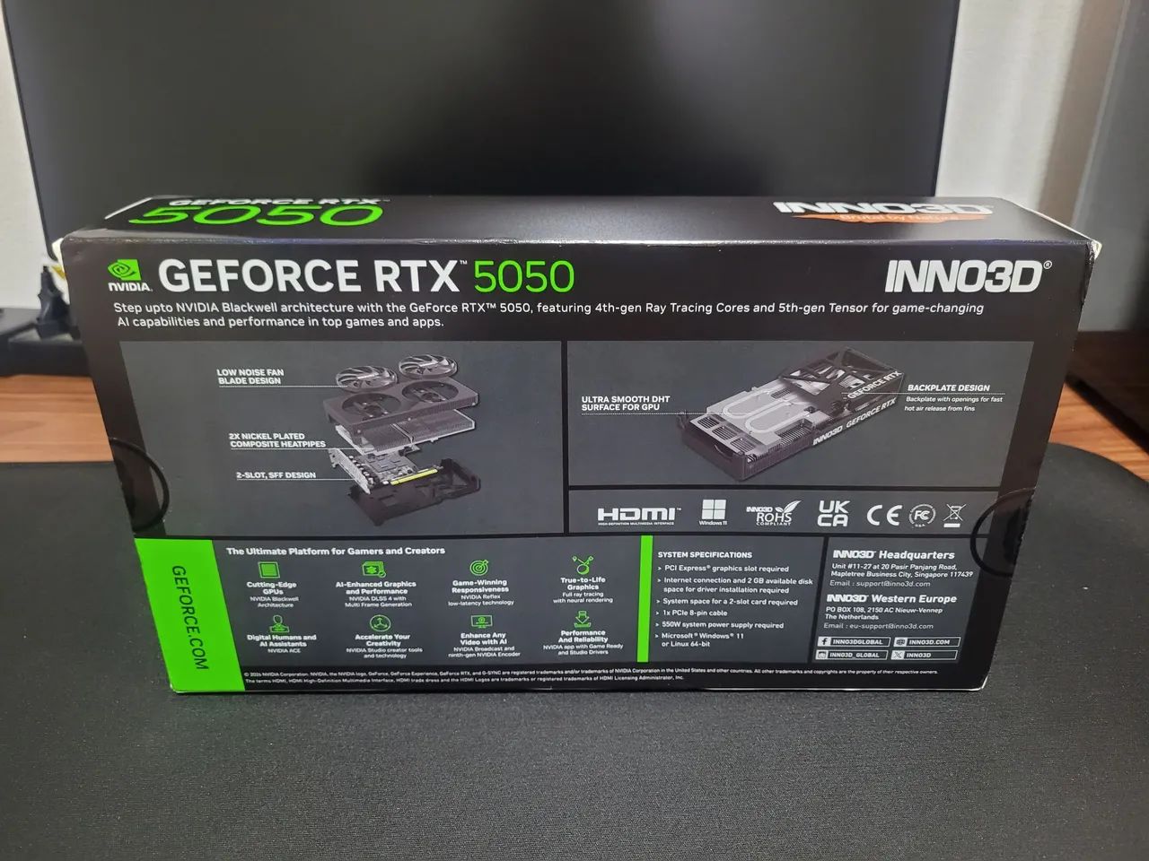 Placa de Vídeo RTX 5050 (lacrada) - Foto 2
