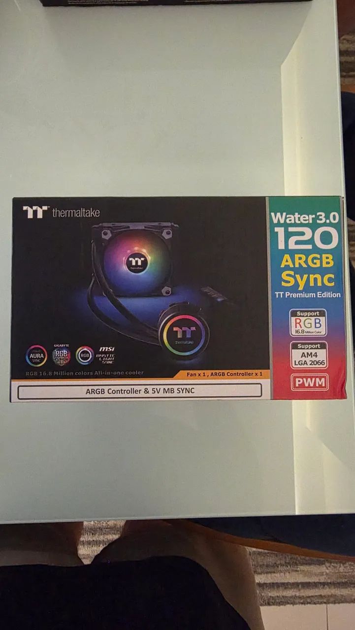 Watercooler Thermaltake Water 3.0 120mm ARGB Sync