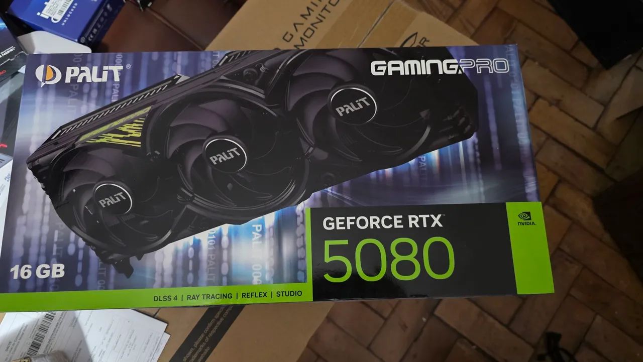 Placa de video Rtx 5080 nova lacrada - Foto 2