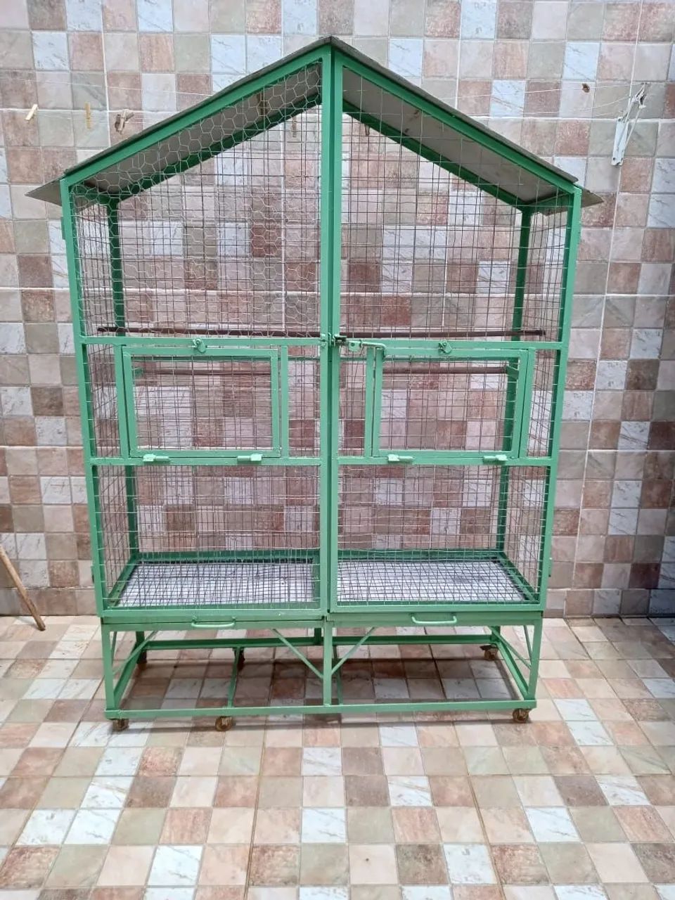 Viveiro Gigante para Pássaros - Semi-novo (1,85m de altura) - Foto 3