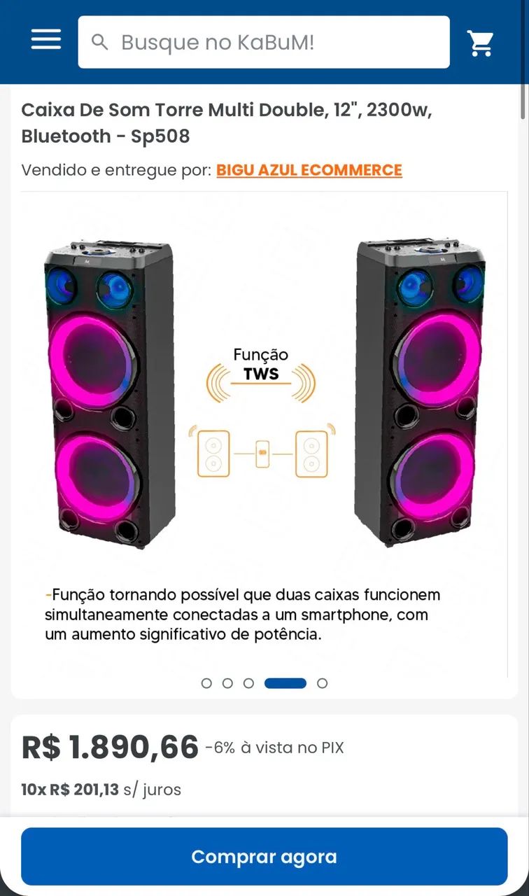 Caixa de som 2300w - Foto 3