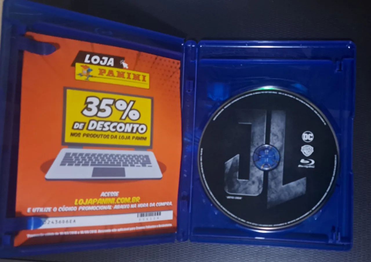 Bluray Liga da Justiça DC Comics original Josh Whedon/Zack Snyder