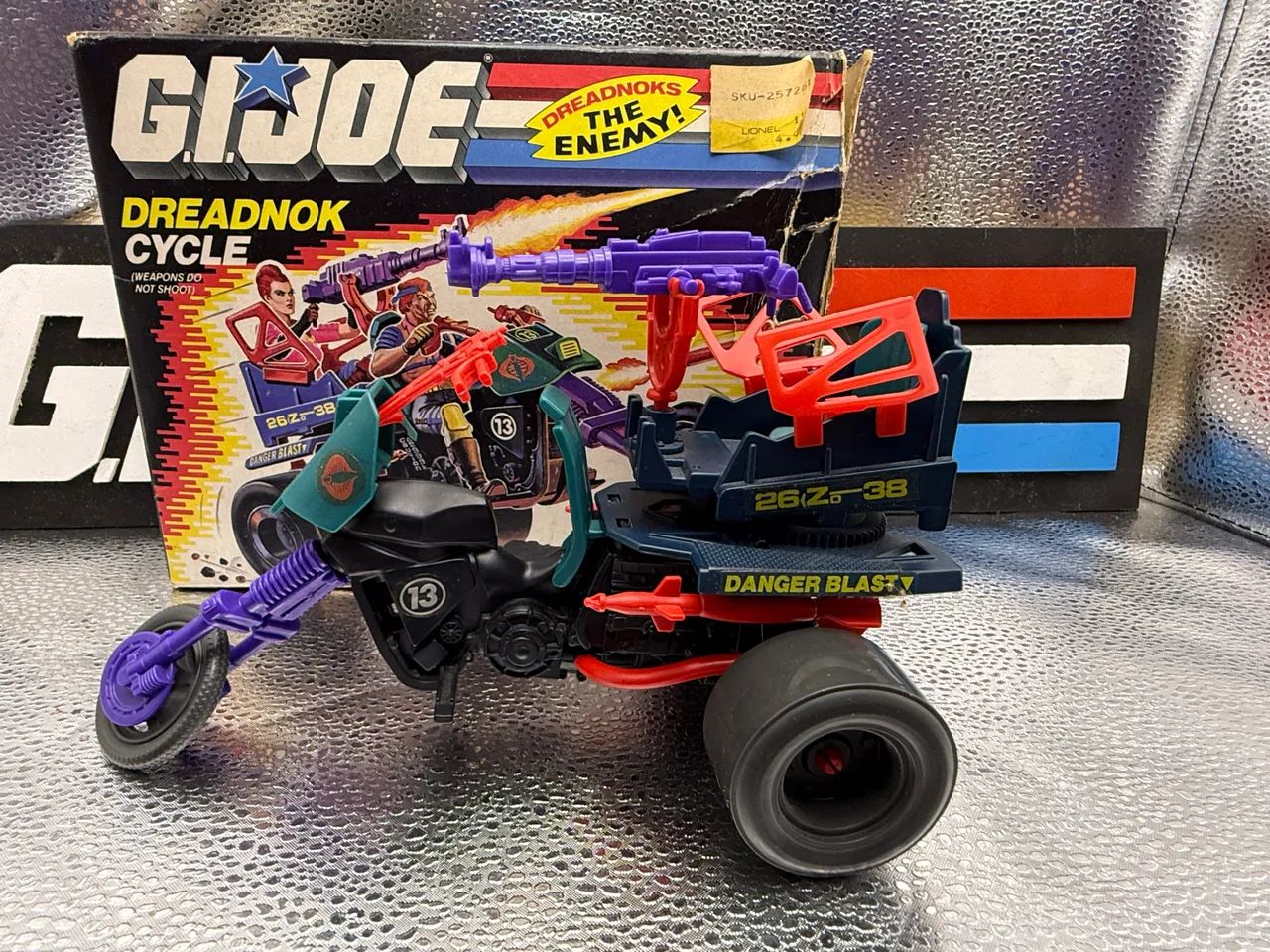 Gi Joe Dreadnok Tri-Cycle - 1987 - Comandos em ação  - Foto 4
