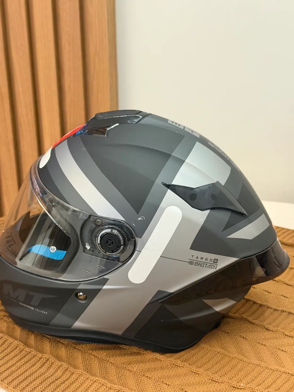 CAPACETE MT Helmets Targo Brit - Foto 2