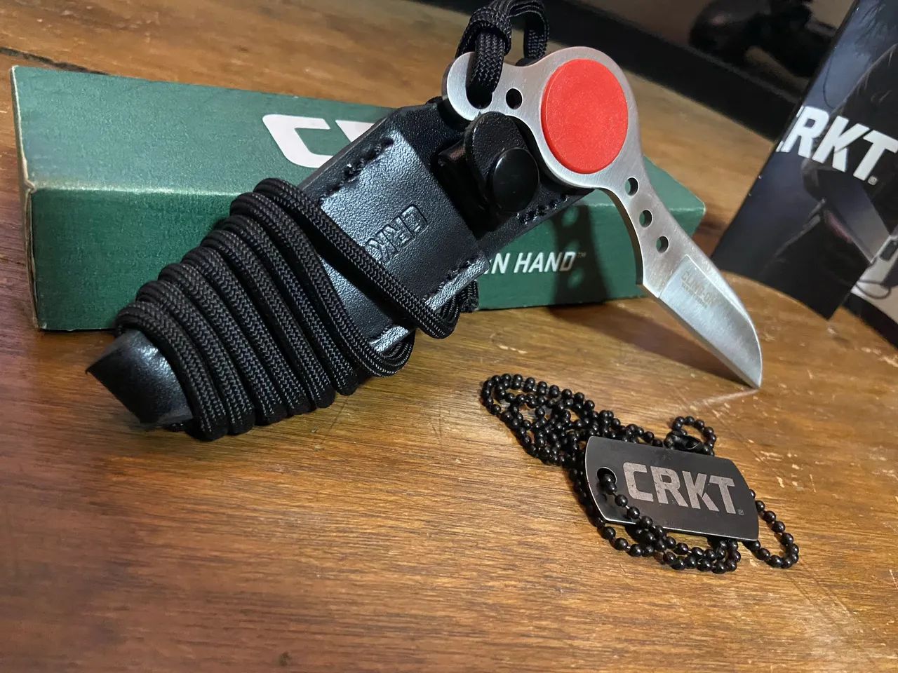 CRKT Clig on - faca de pescoço - NOVA!!! - Foto 2