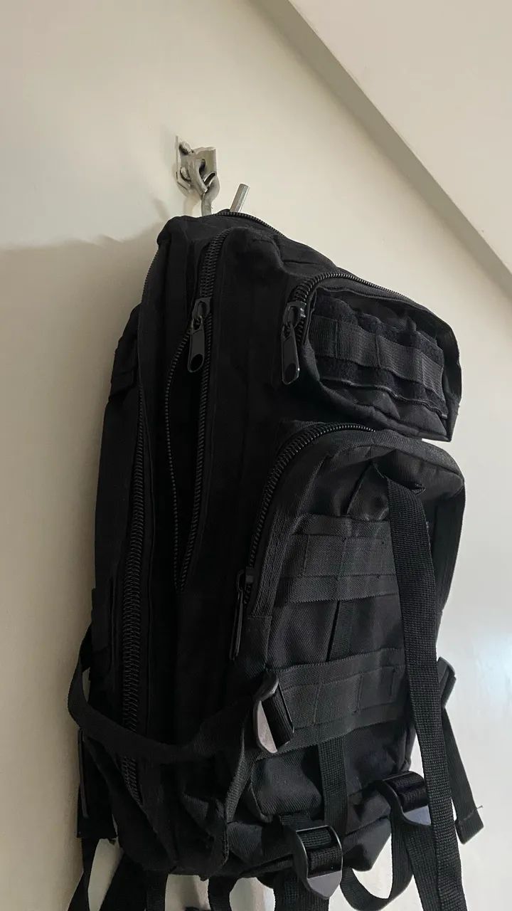 Mochila Militar Preta - Foto 2