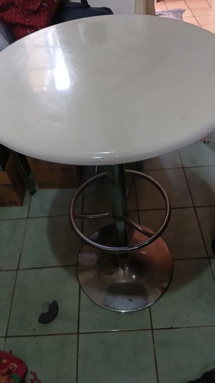 Mesinha Branca Giratória - Foto 2
