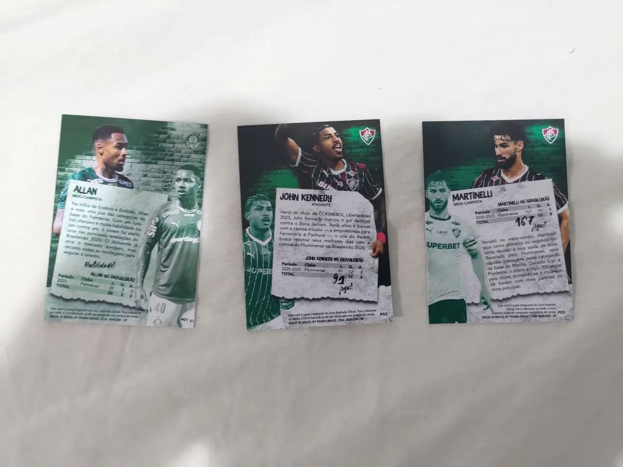Figurinhas do brasileirão 2026 para troca - Foto 4