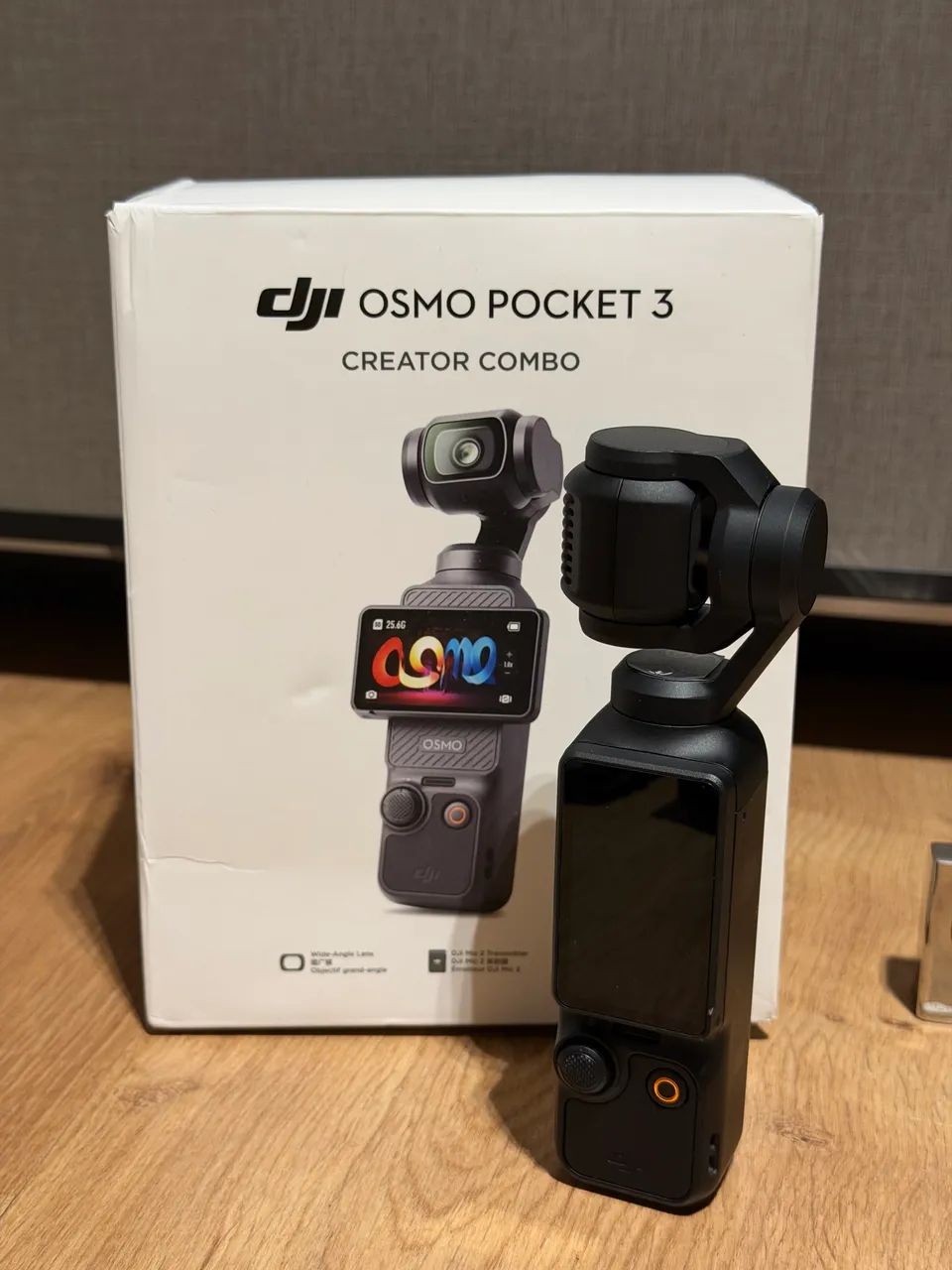 DJI Osmo Pocket 3 Creator Combo + Micro SD 256GB - Apenas 3 Usos