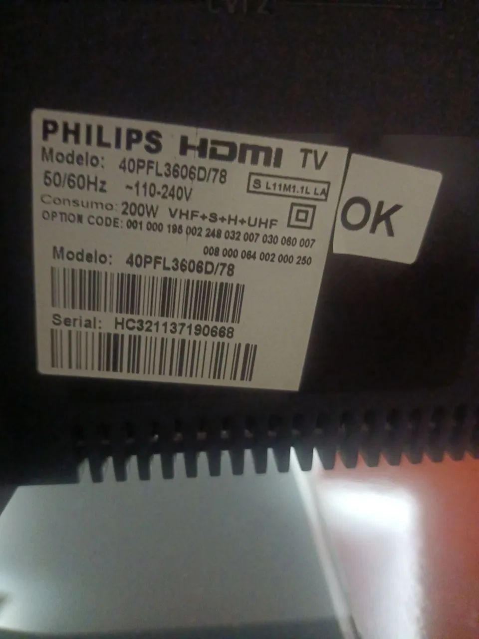 TV 40 POL. PHILIPS ÓTIMO ESTADO - Foto 5