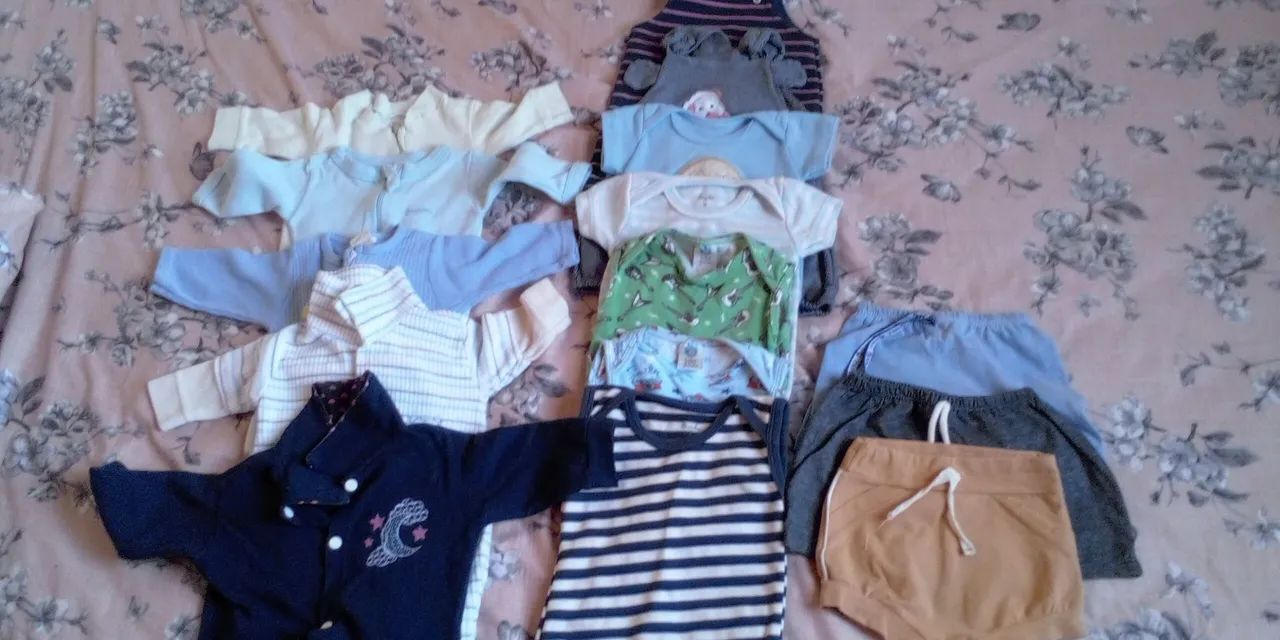 Lotinho de Roupas de Bebê  - Foto 4