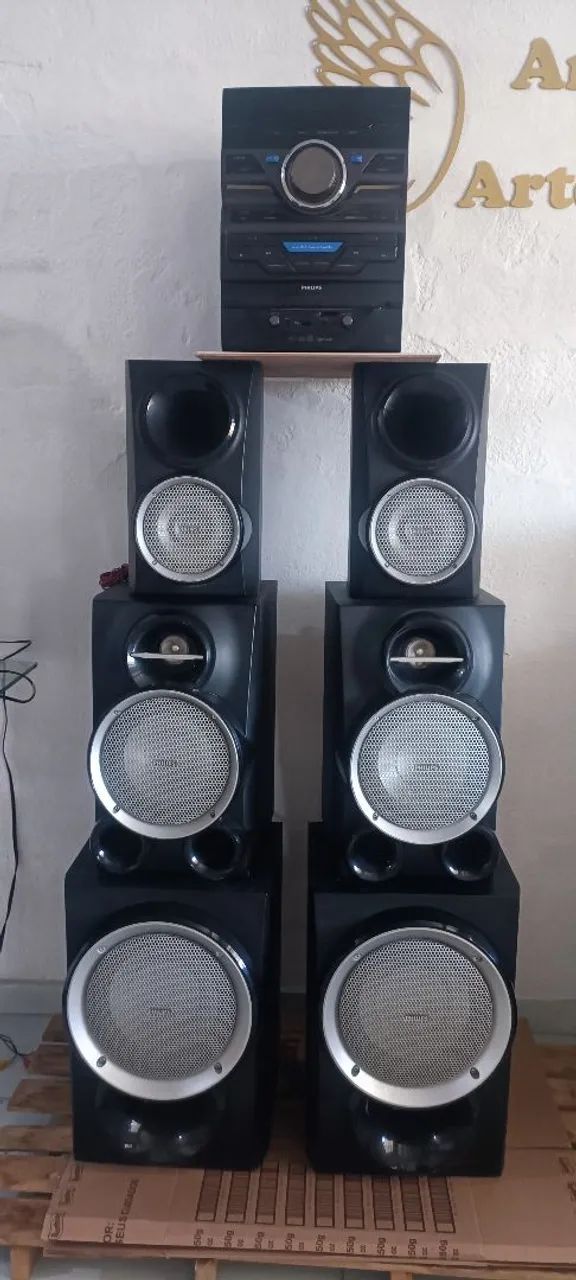 Caixas de som Philips 
