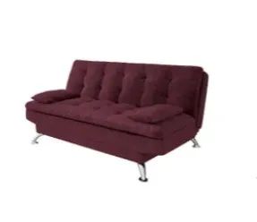 Sofá-Cama Linoforte com Tecido Suede 1.85cm 65746288346499120