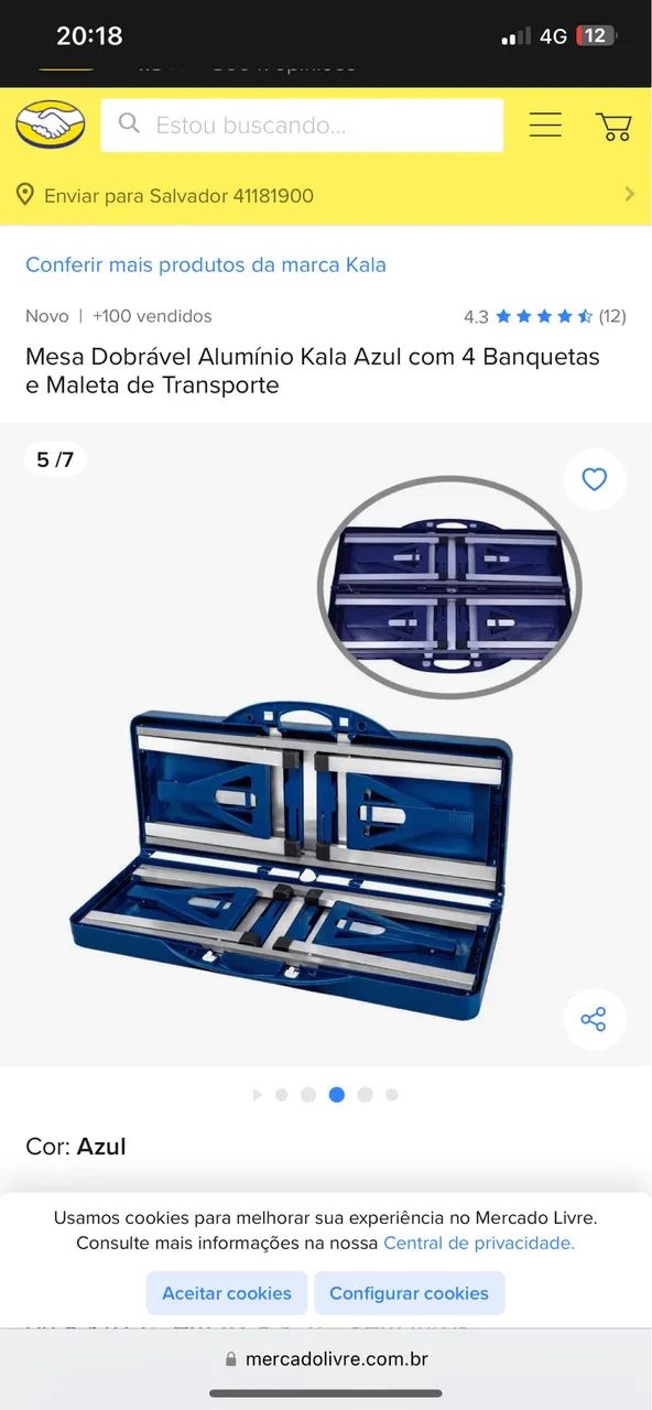 Mesa dobravel  - Foto 4
