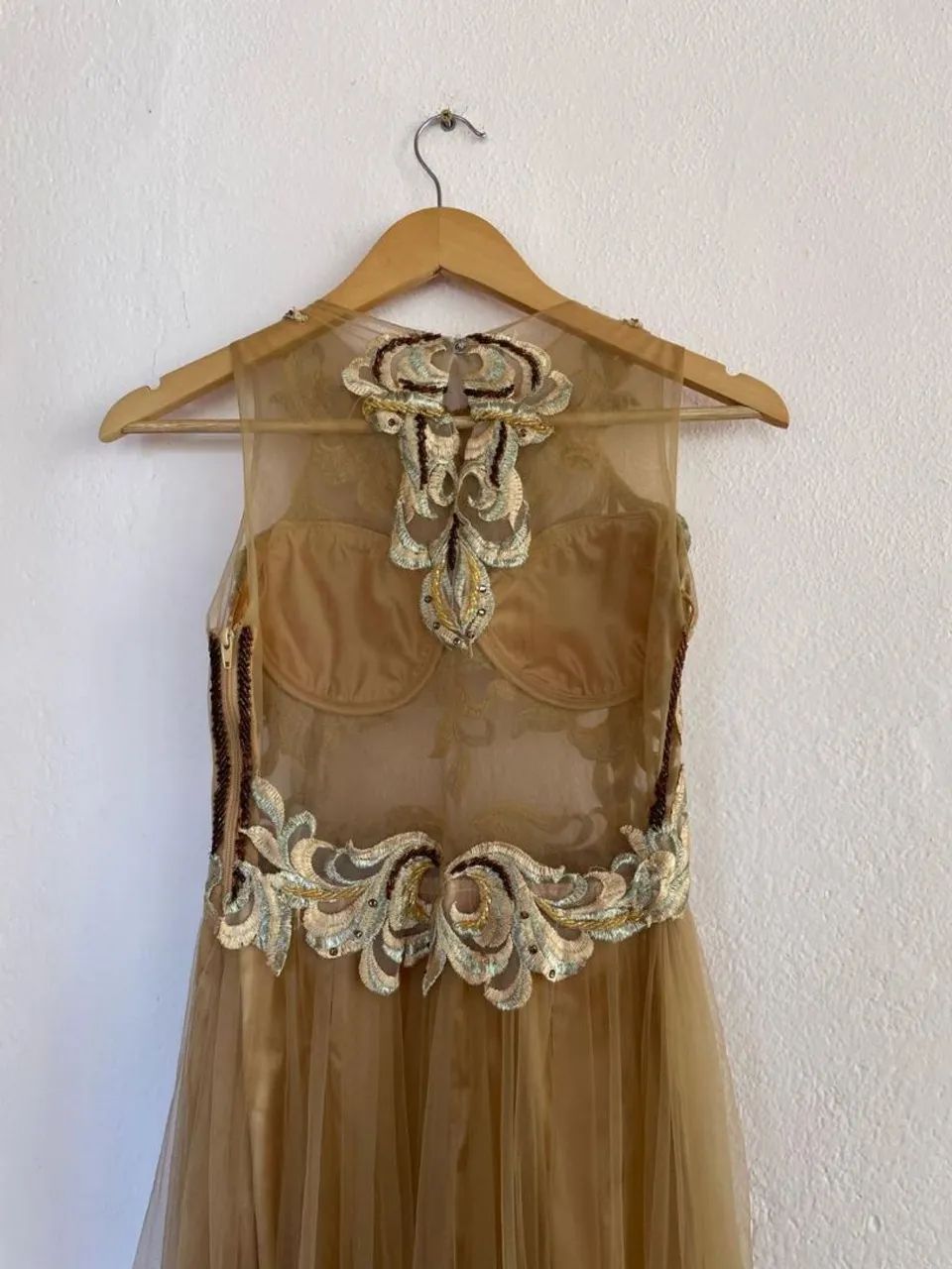 Vestido de festa dourado  - Foto 4