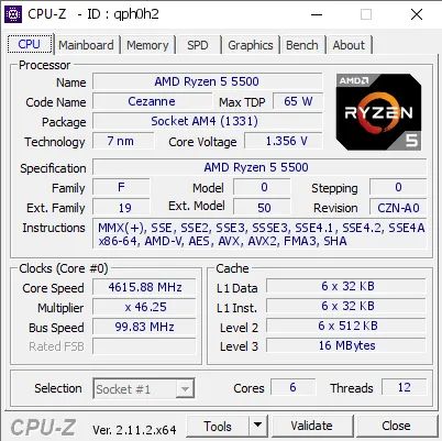 Ryzen 5 5500 (caixa + garantia) - Foto 4