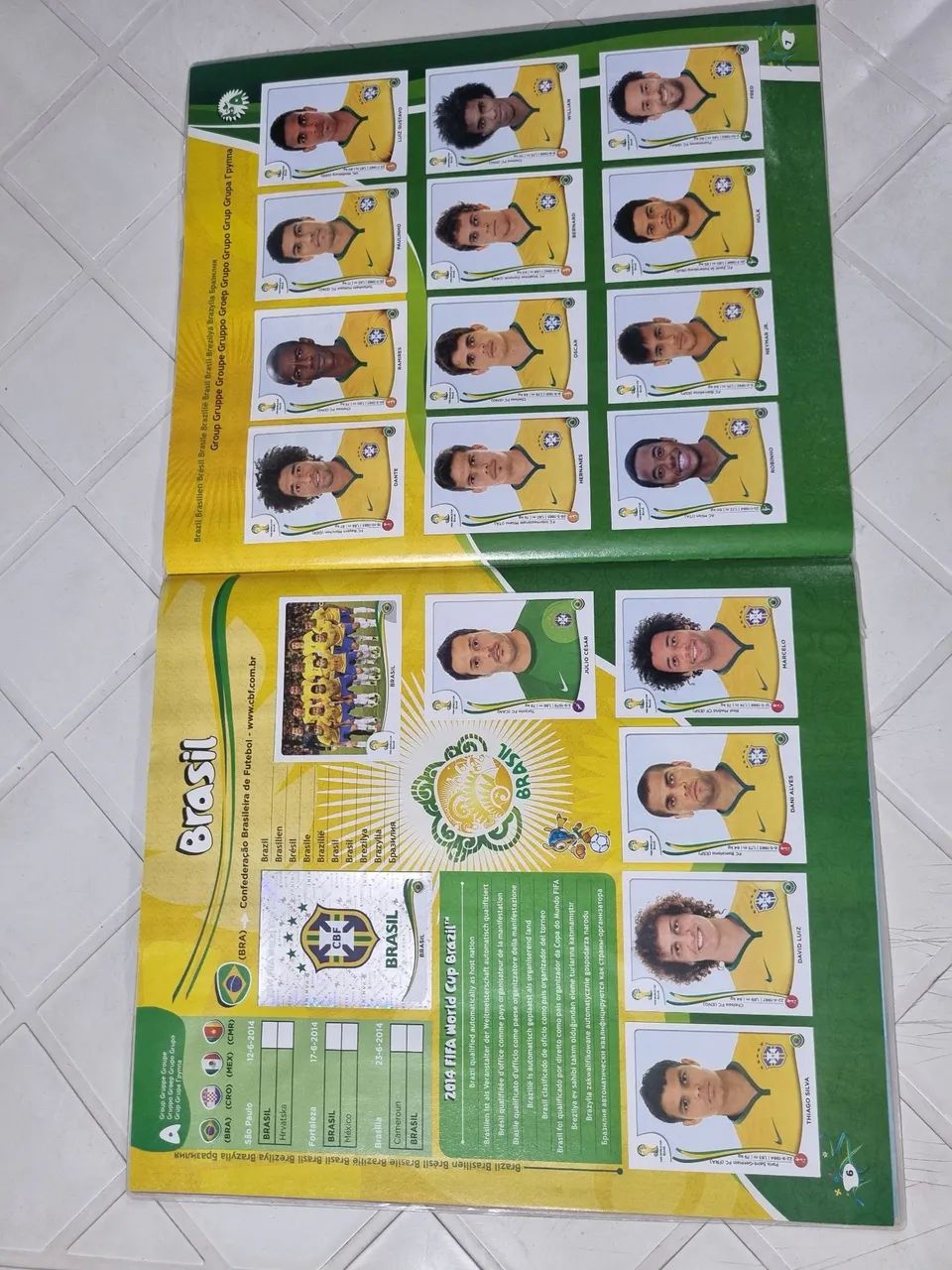 Álbum de Figurinhas da Copa do Mundo 2014. - Foto 5
