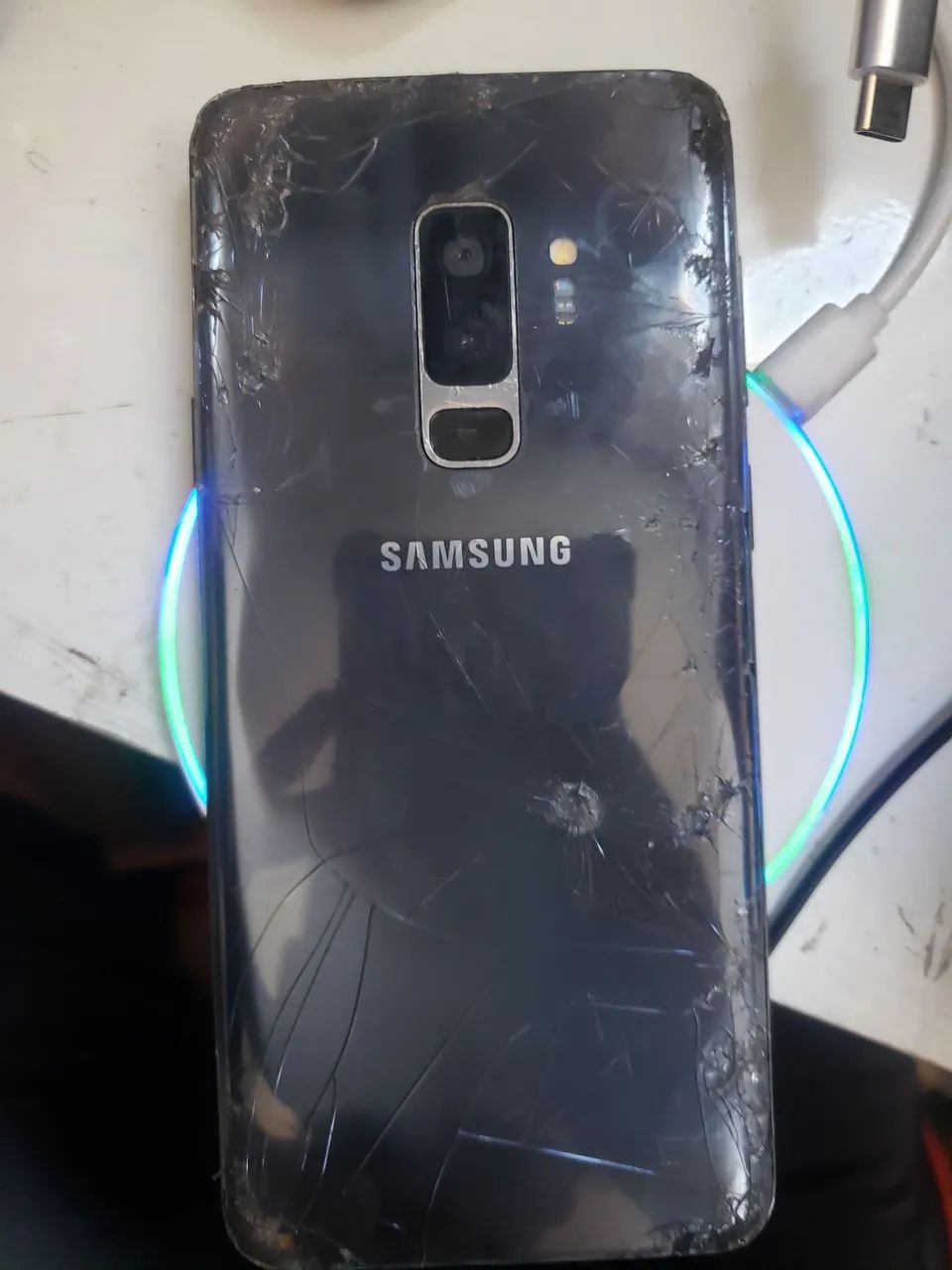 Gakaxy s9 plus sucata - Foto 3