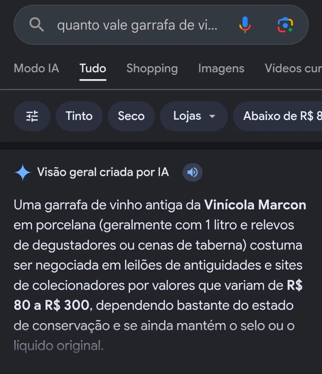 Garrafa antiga vinho marcon  - Foto 5