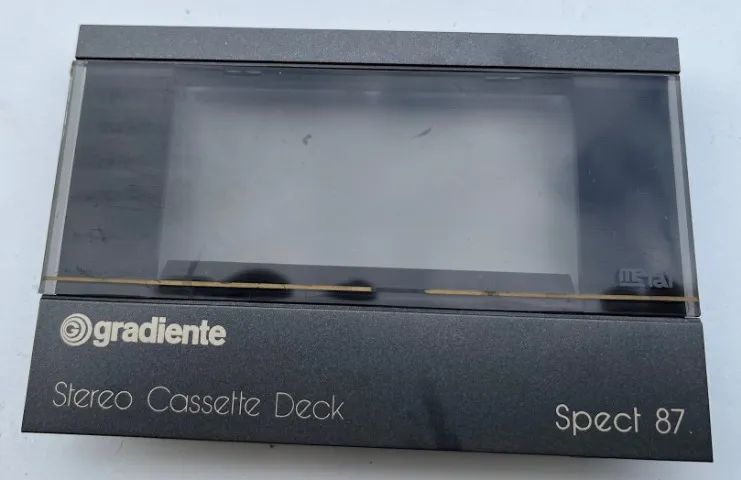 Tape Deck Gradiente Spect 87 - Tampa Cassette