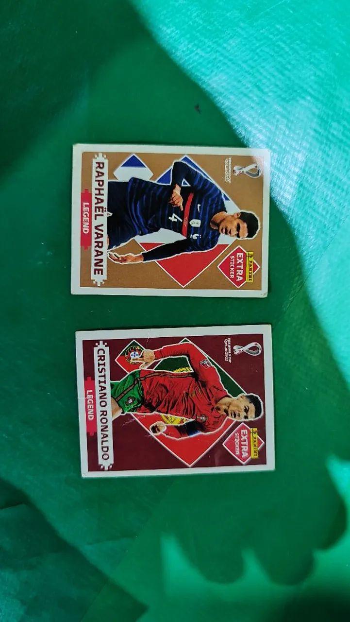 Vendo Figurinhas Legend Copa 2022