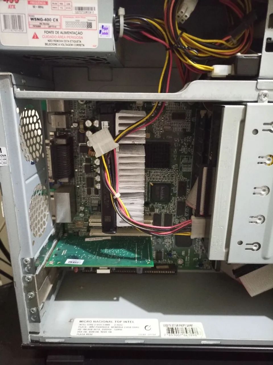 Computador antigo Brio Pentium 2 400 slot1 ISA  - Foto 2