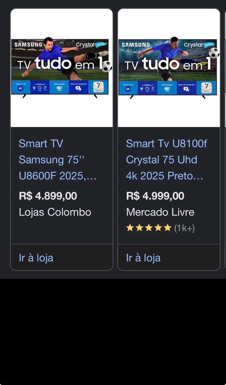 Tv Samsung 75 polegadas!  - Foto 2
