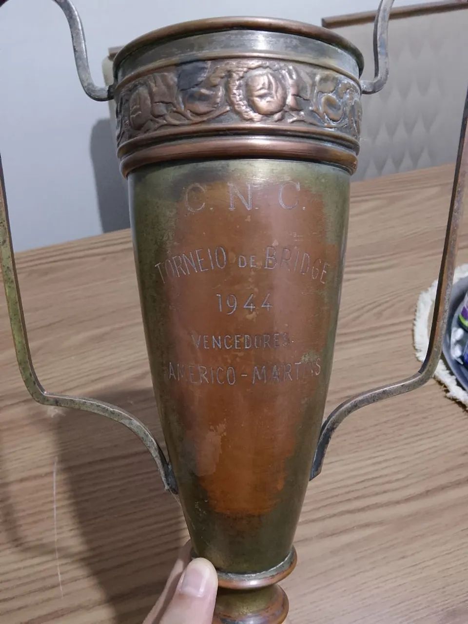 TROFÉU ? TORNEIO DE BRIDGE 1944 - Foto 2