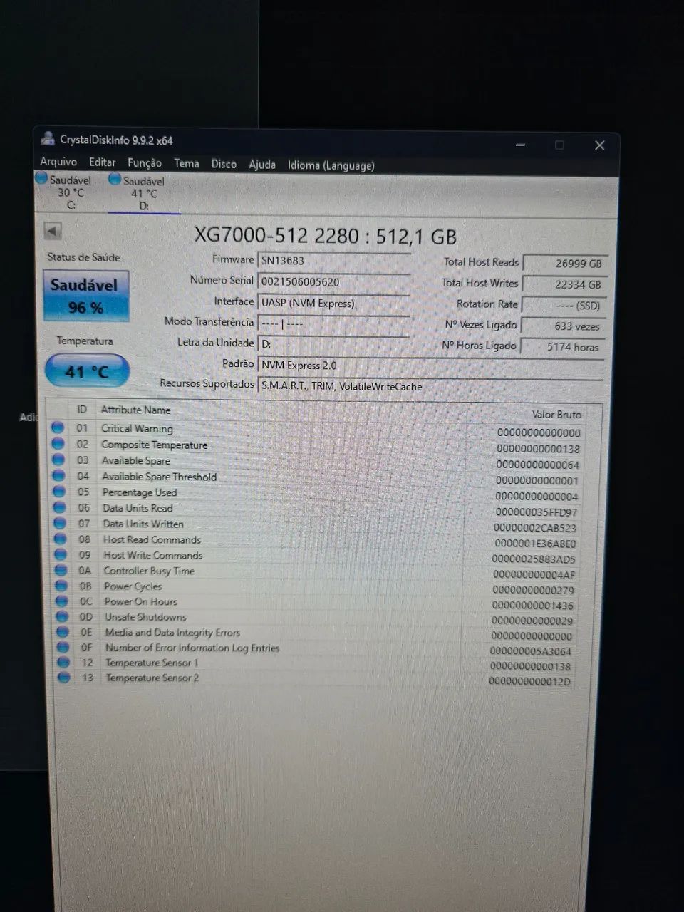 SSD 512GB NVME - Foto 3