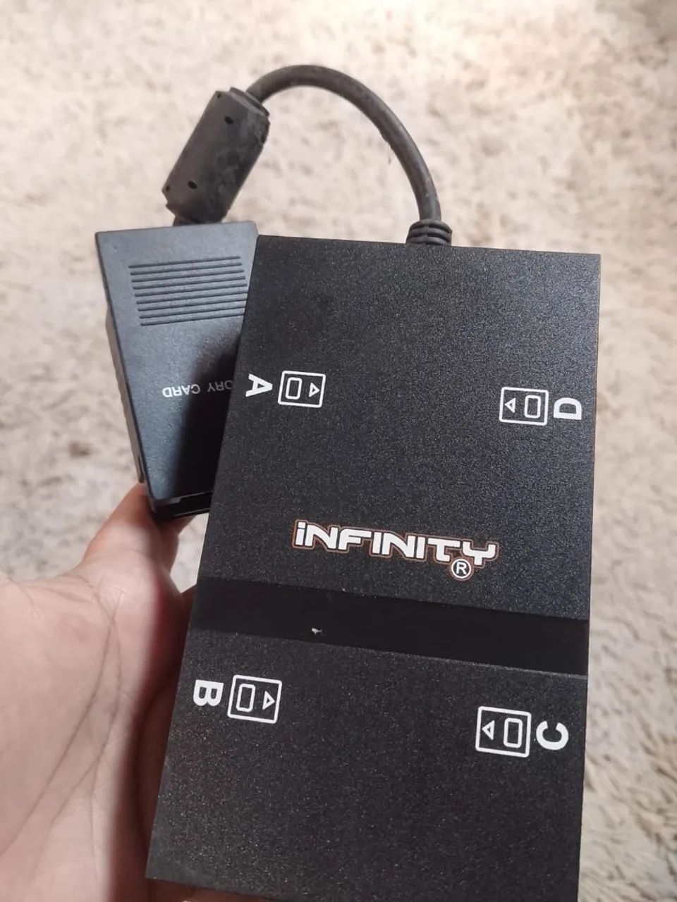 Multitap para PS2  adaptador até 4 controles
