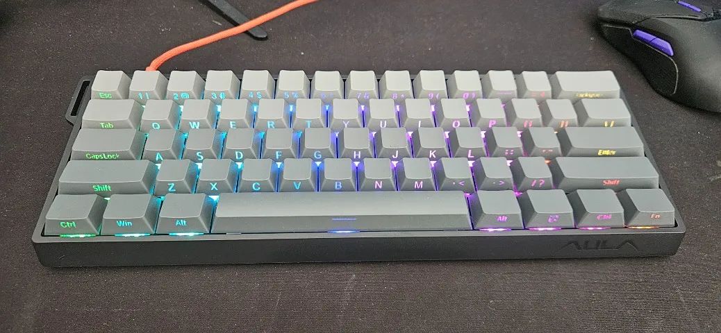 Teclado mecânico AULA Win 60 magnético - Foto 2